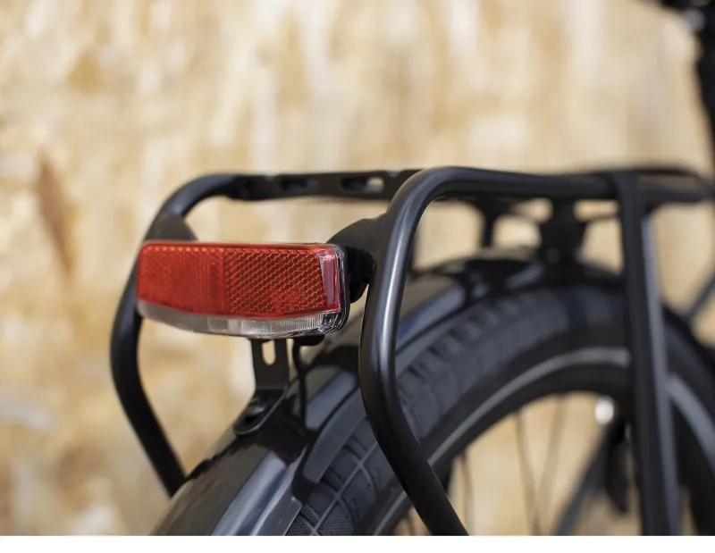 Trek Verve+ 3 Lowstep 400Wh Electric Hybrid Bike in Black Small-2